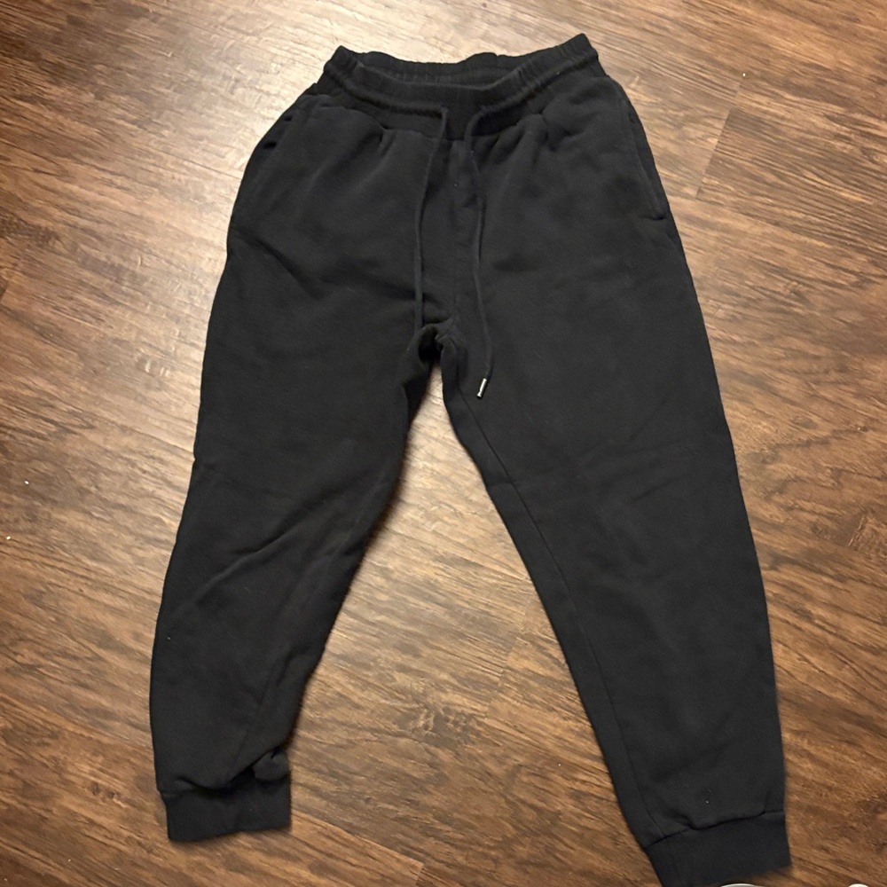 Black Jogger Sweatpants